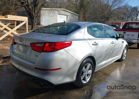 2014 Kia Optima Lx z USA, uszkodzony, nr VIN 5XXGM4A70EG263178